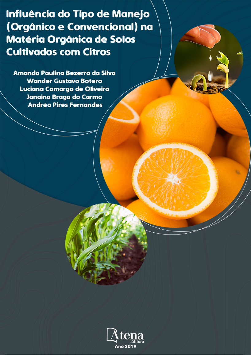 capa do ebook Influência do Tipo de Manejo (Orgânico e Convencional) na Matéria Orgânica de Solos Cultivados com Citros
