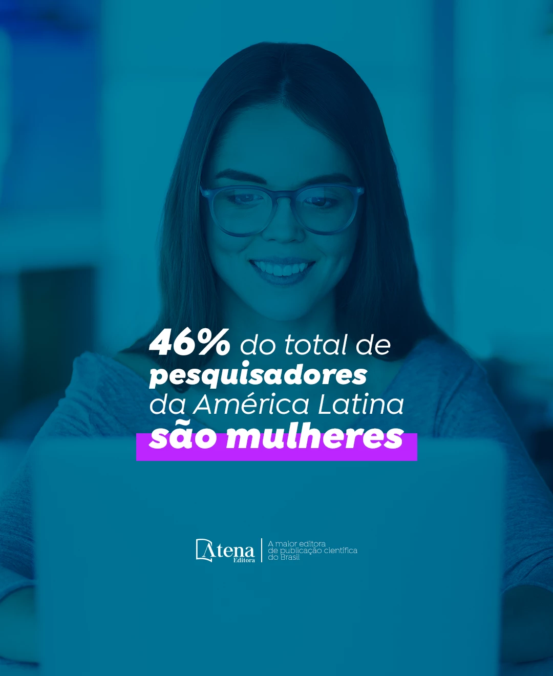 46% do total de pesquisadores da América Latina são mulheres