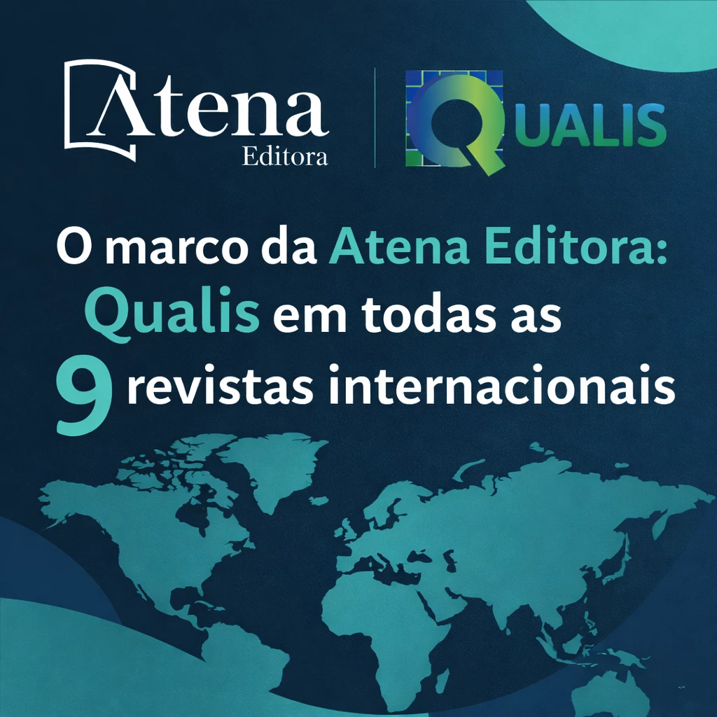 O marco da Atena Editora: Qualis em todas as 9 revistas internacionais