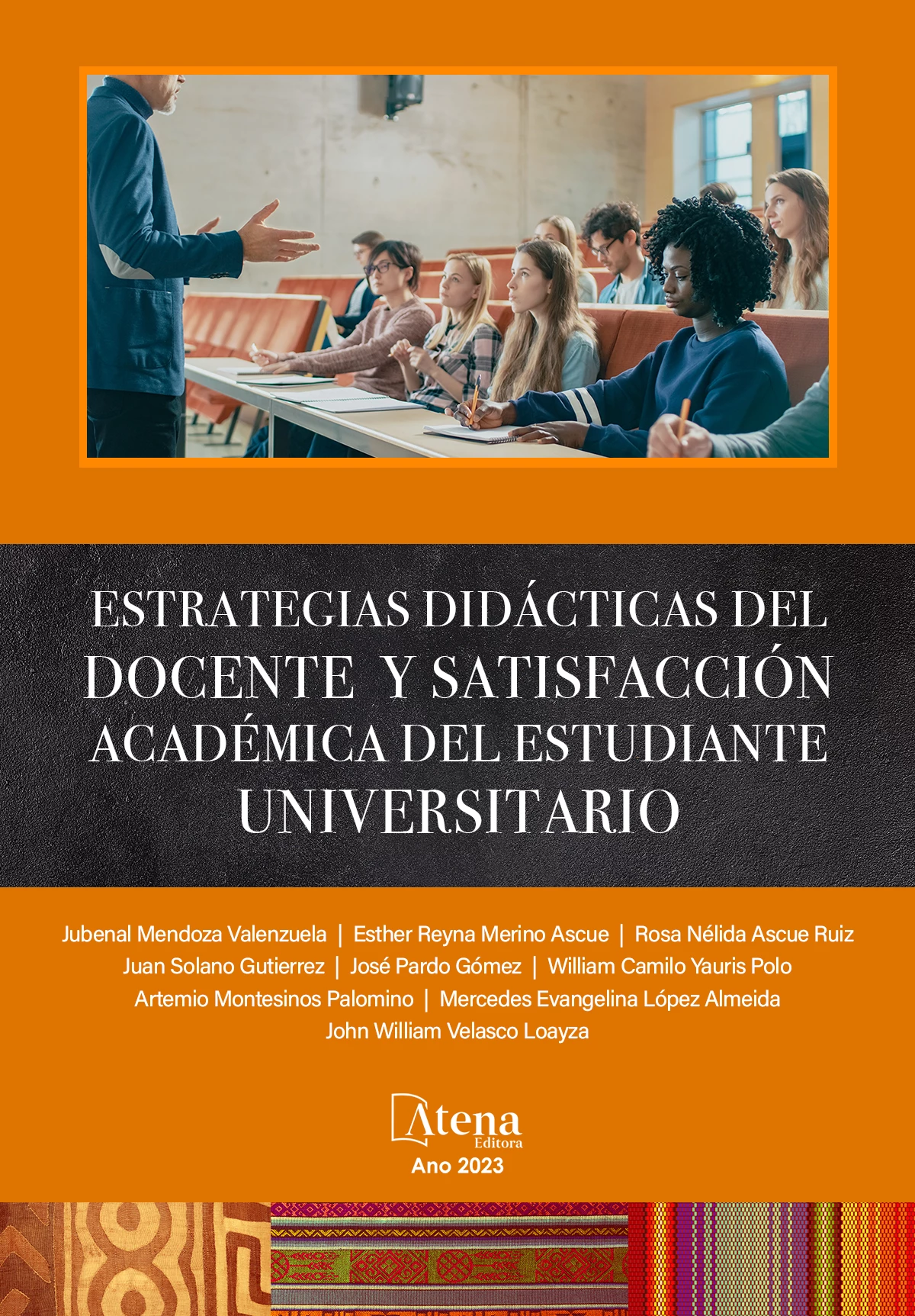 capa do ebook Estrategias didácticas del docente y satisfacción académica del estudiante universitário