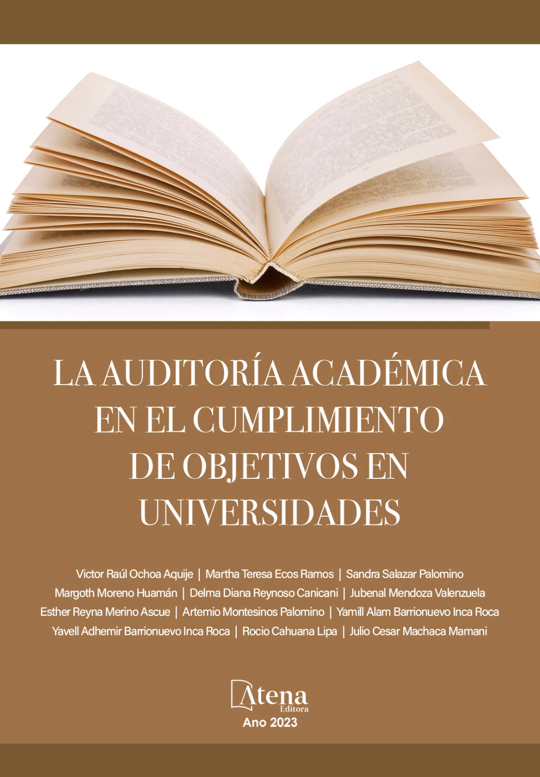 capa do ebook La auditoria academica en el cumplimiento de objetivos en universidades