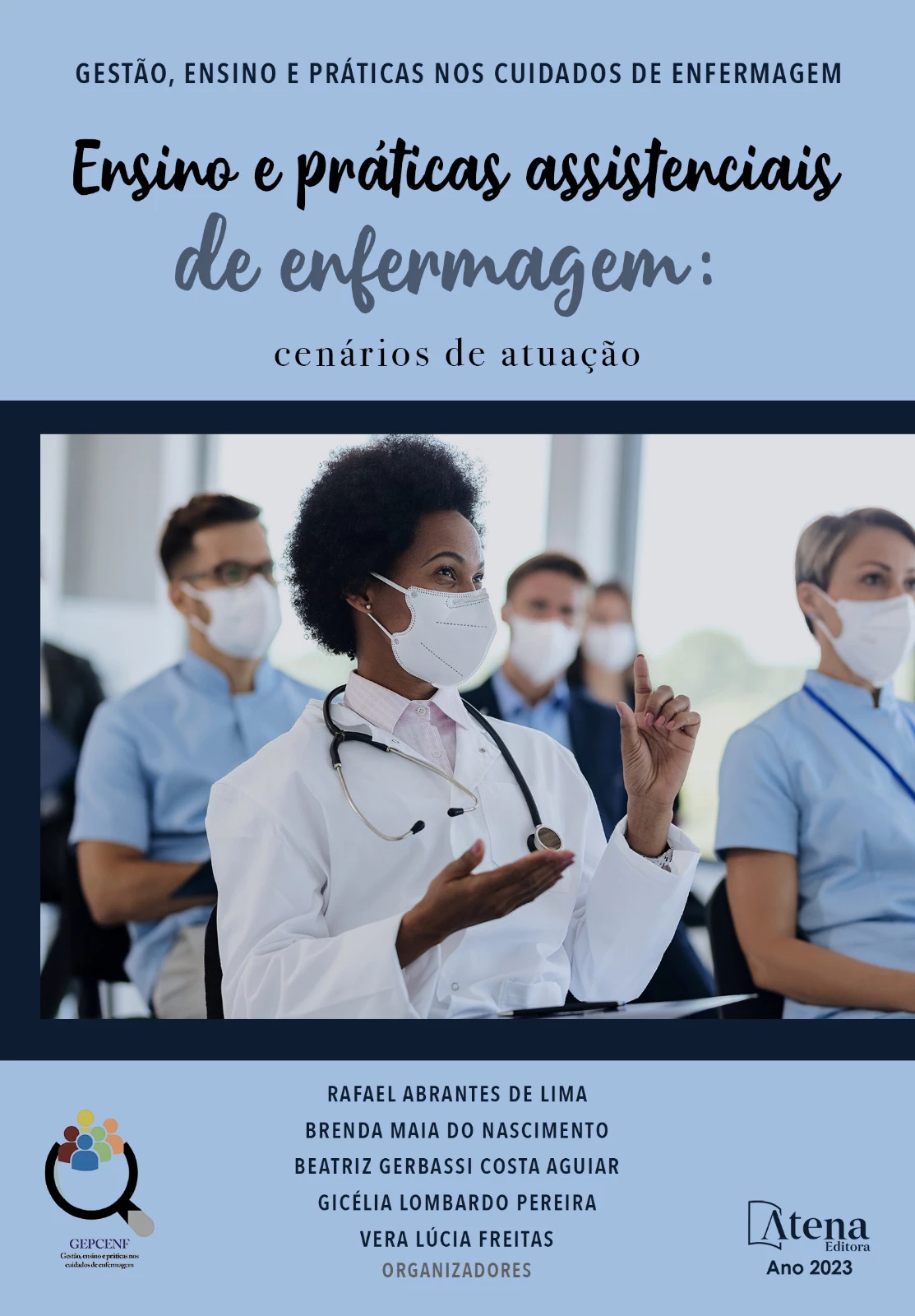 capa do ebook Ensino e práticas assistenciais de Enfermagem: cenários de atuação