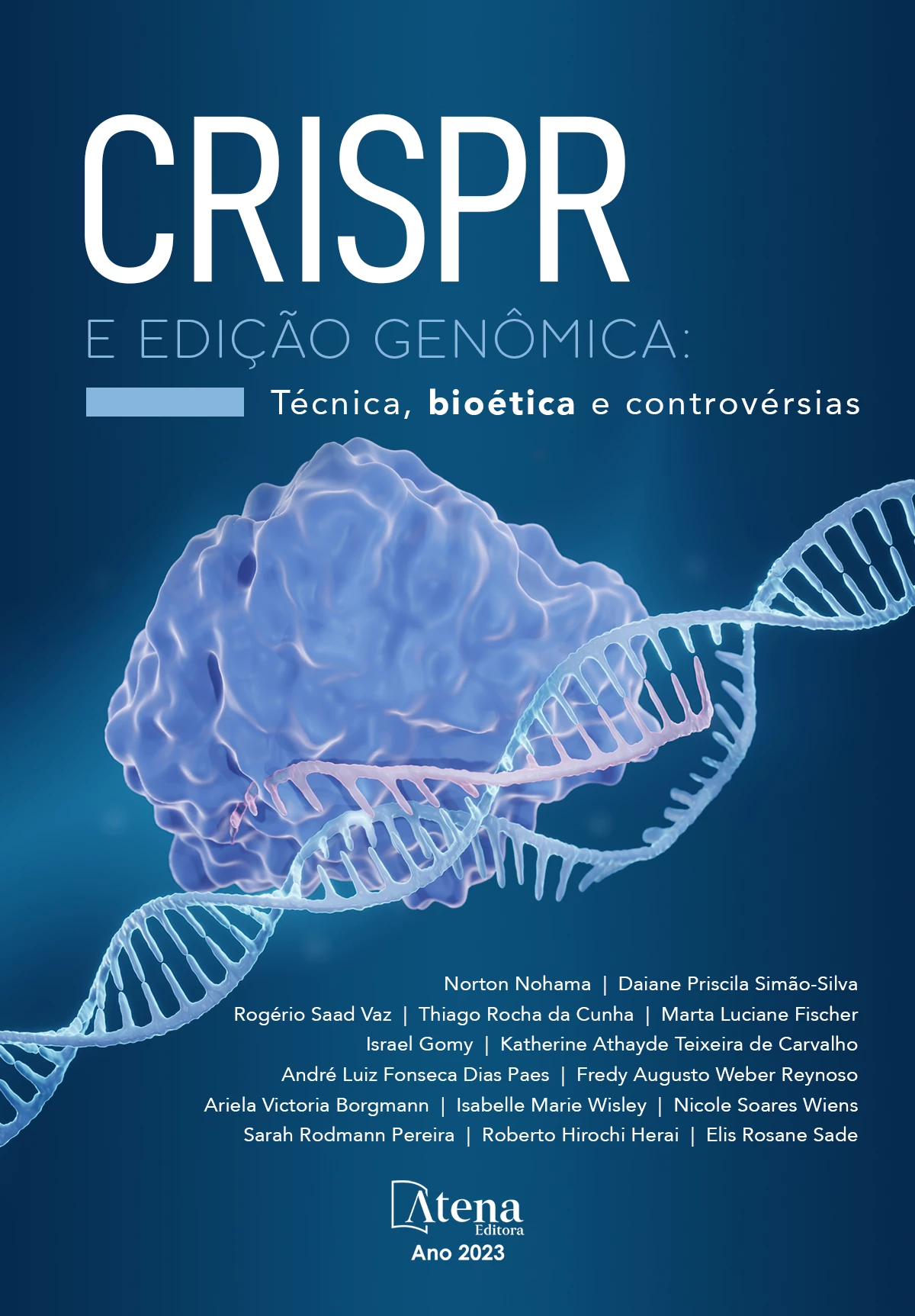 capa do ebook CRISPR e edição genômica: técnica, bioética e controvérsias