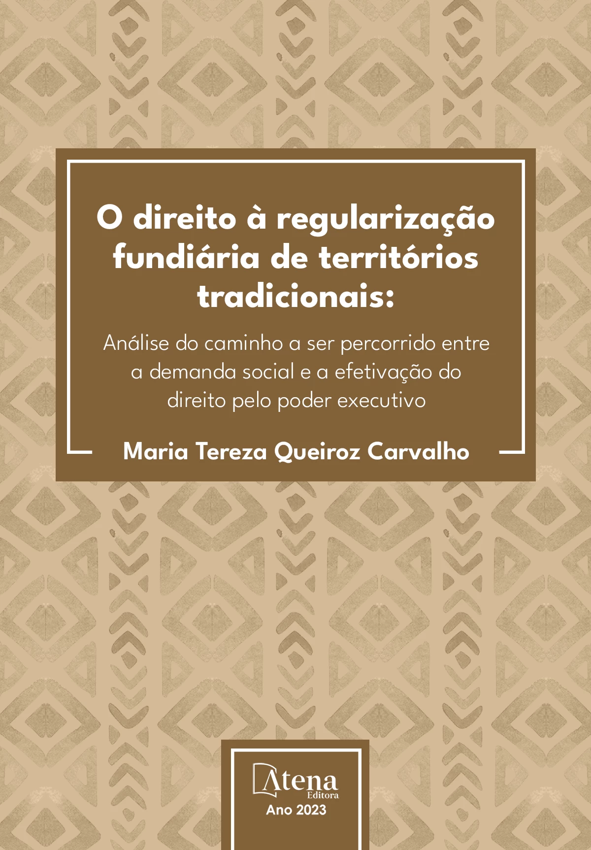 capa do ebook O direito à regularização fundiária de territórios tradicionais: análise do caminho a ser percorrido entre a demanda social e a efetivação do direito pelo poder executivo