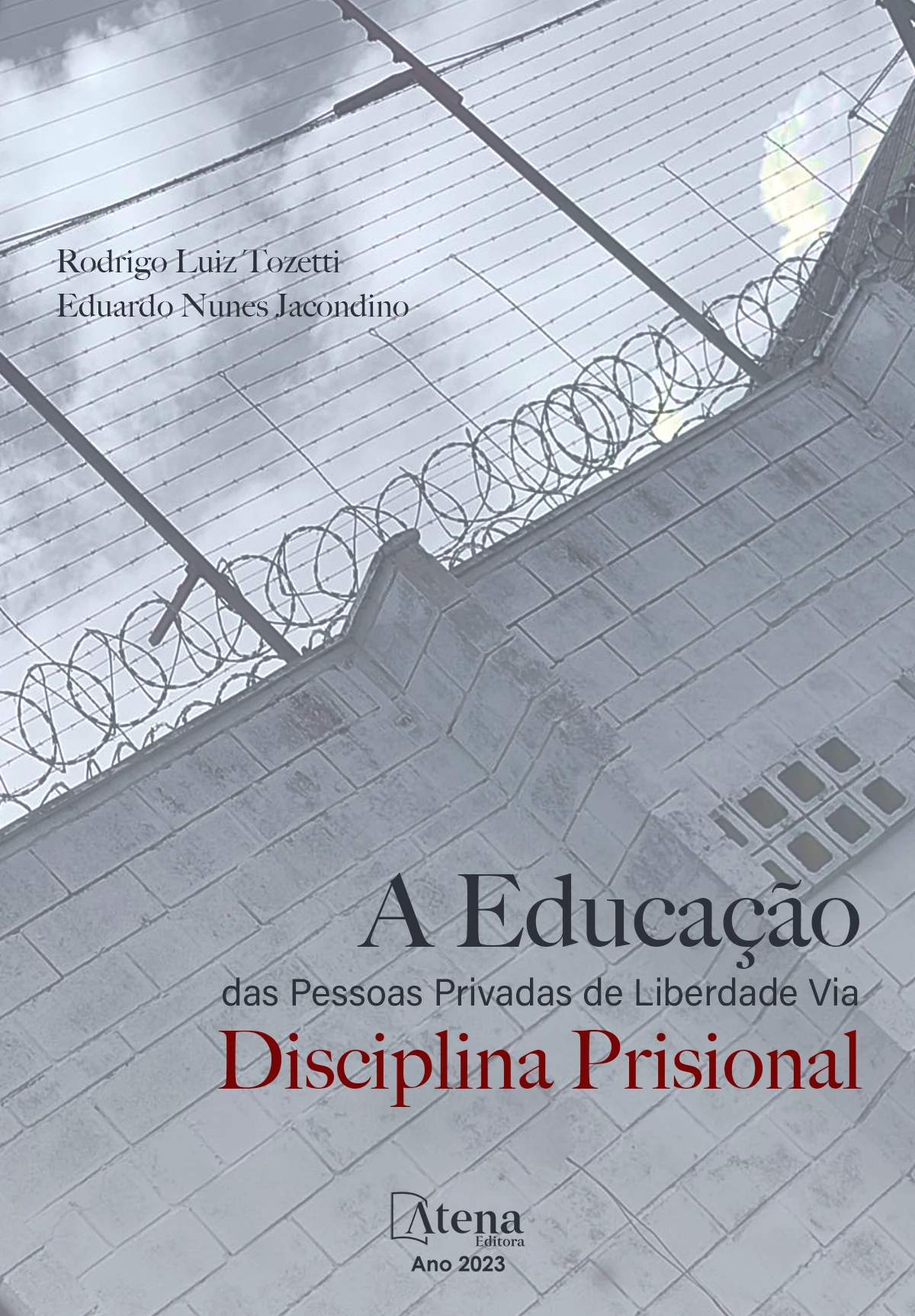 capa do ebook A educação das pessoas privadas de liberdade, via disciplina prisional