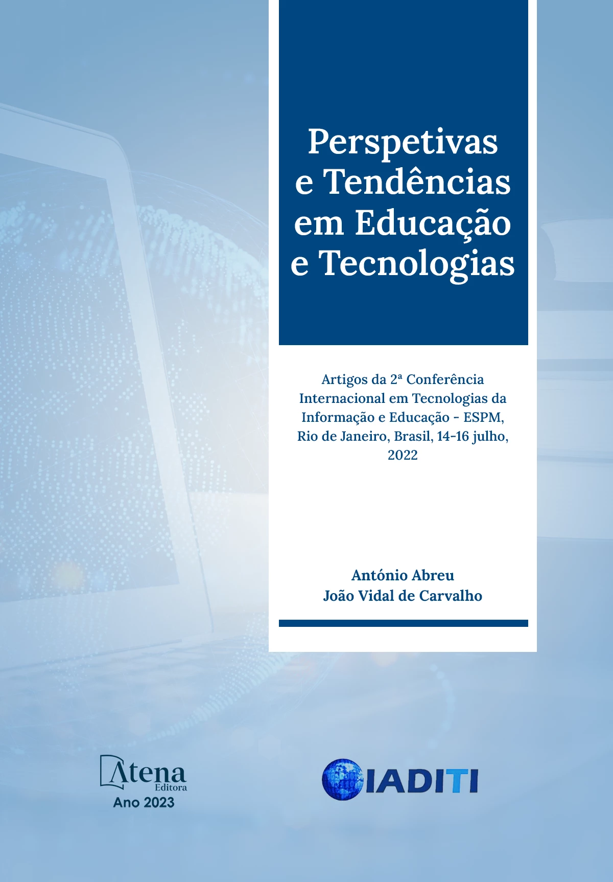 capa do ebook Perspectivas e tendências em educação e tecnologias