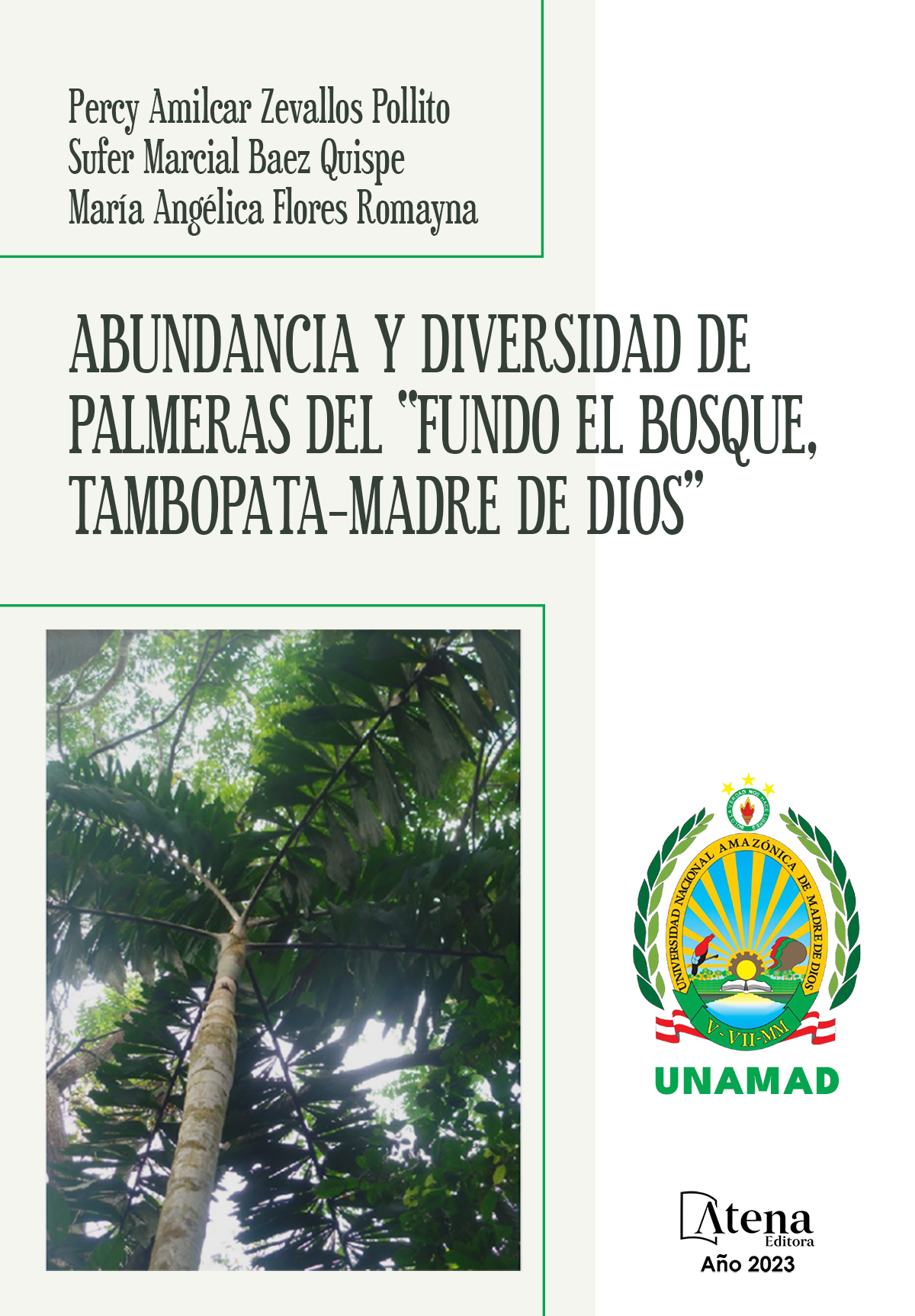 Abundancia y diversidad de palmeras del “Fundo el Bosque, Tambopata-Madre de Dios”