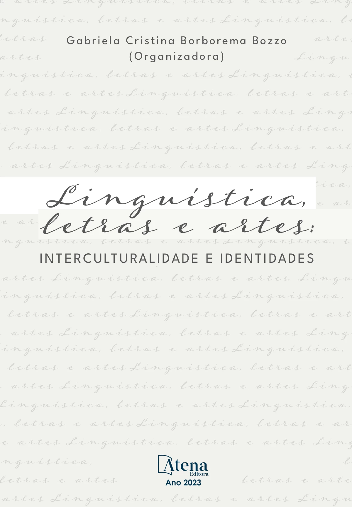 capa do ebook Linguística, letras e artes:  interculturalidade e identidades