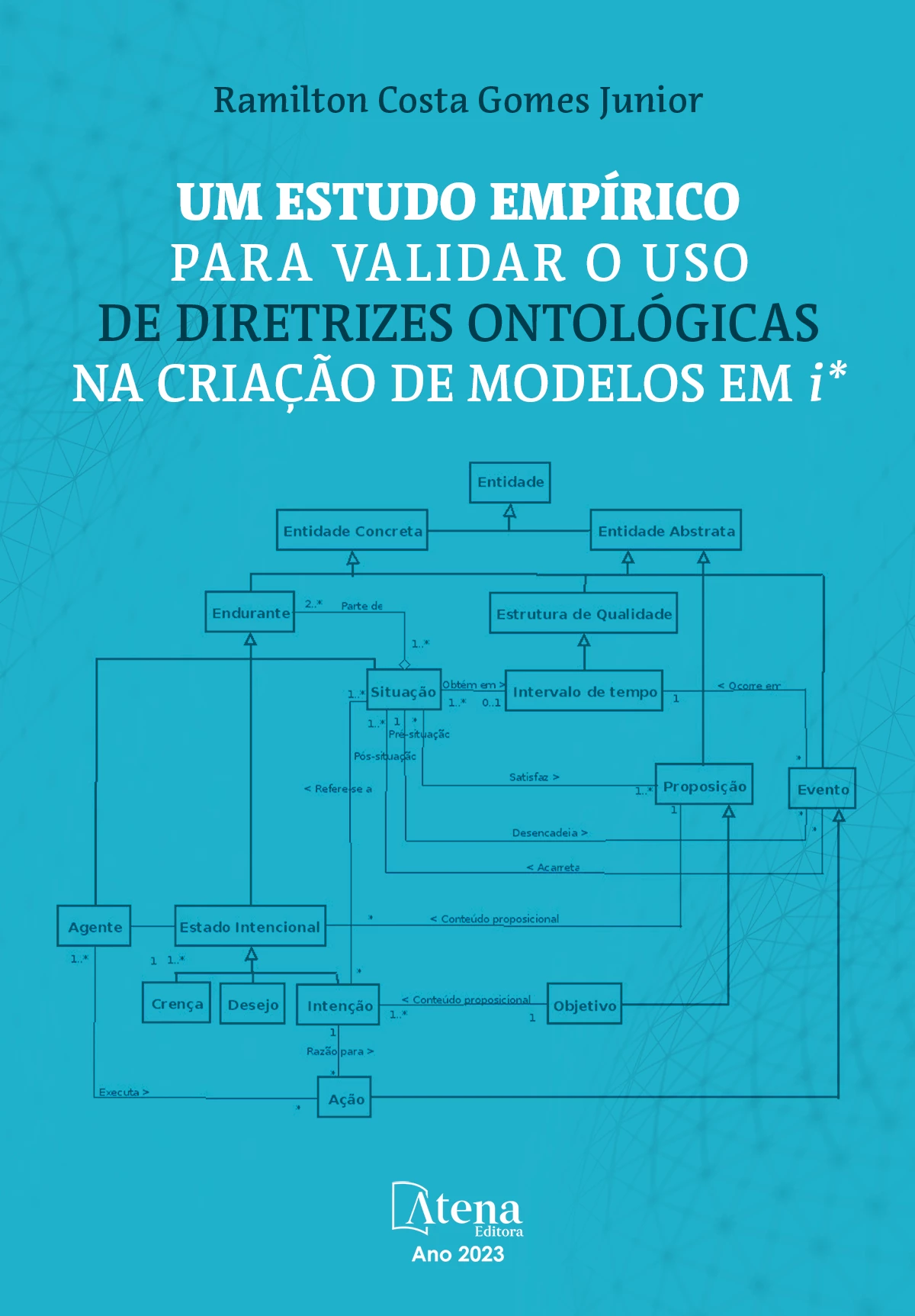 capa do ebook Um estudo empírico para validar o uso de diretrizes ontológicas na criação de modelos em i*