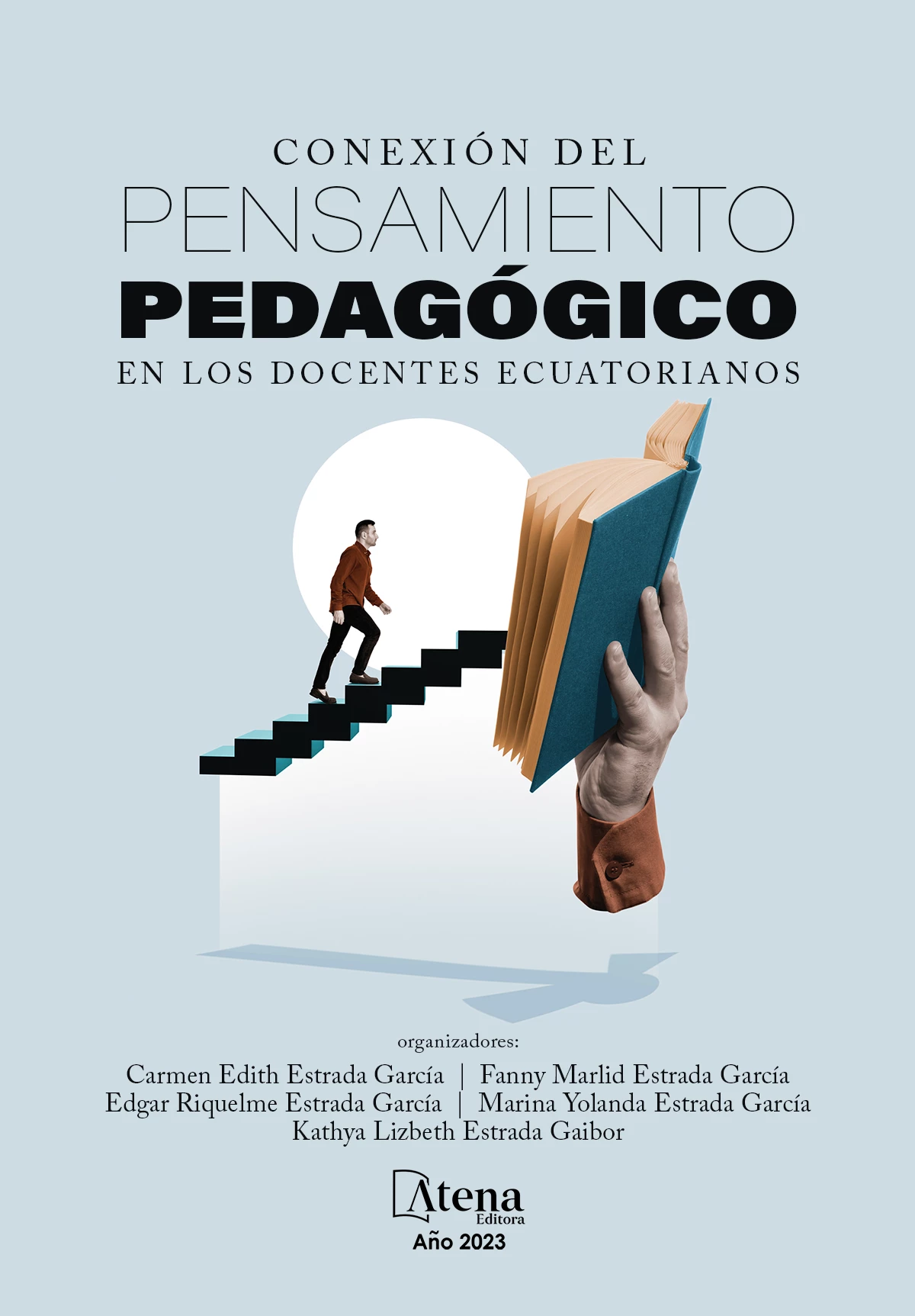 capa do ebook Conexión del pensamiento pedagógico en los docentes ecuatorianos