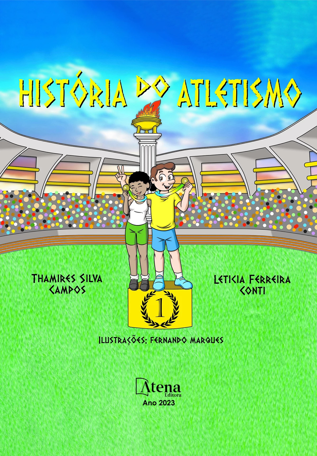 capa do ebook História do Atletismo