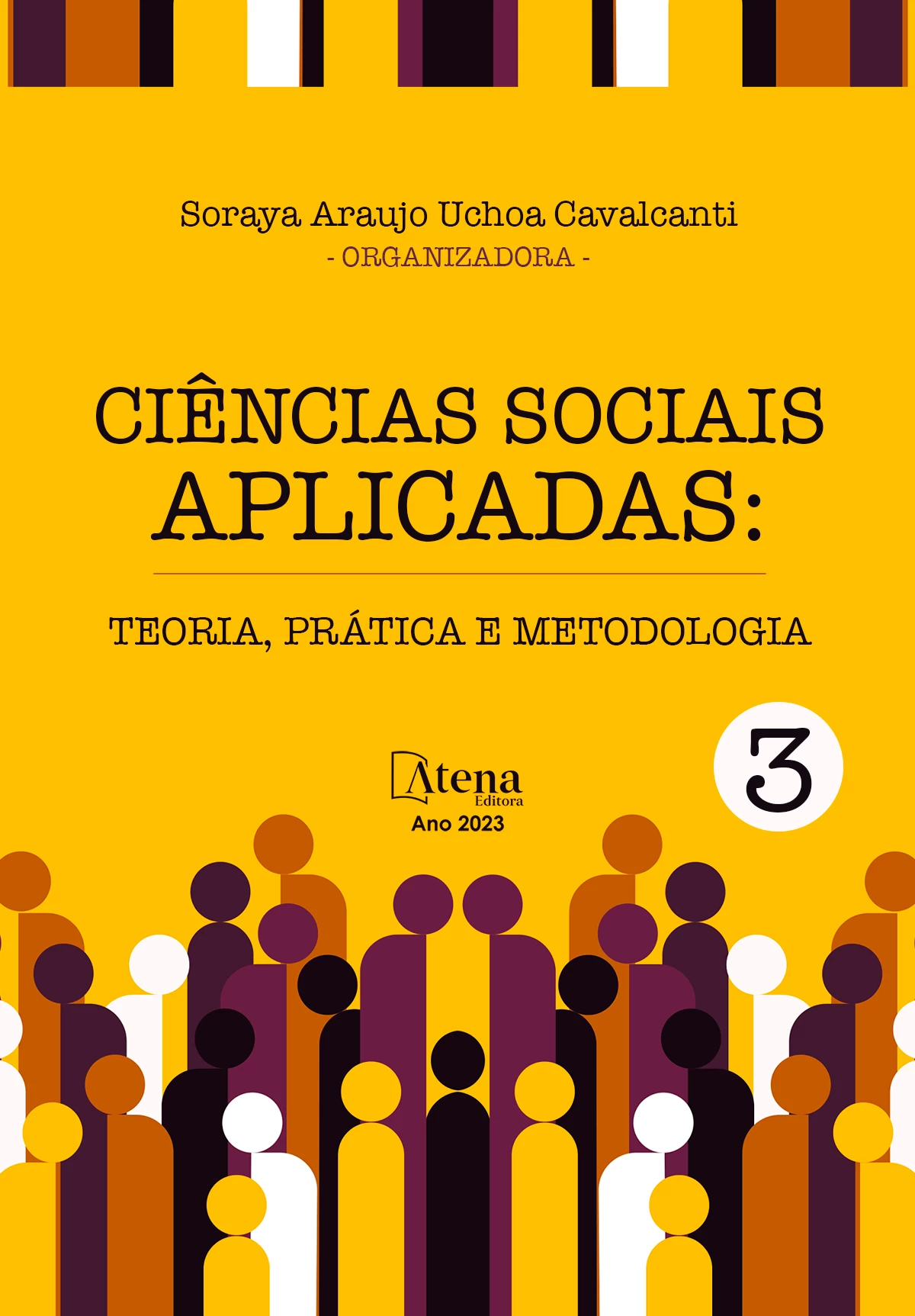 capa do ebook Ciências sociais aplicadas: Teoria, prática e metodologia 3