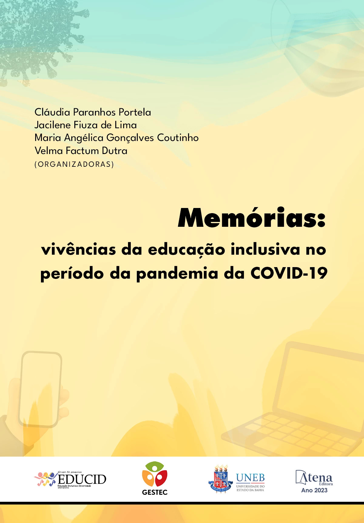 capa do ebook Memórias: vivências da educação inclusiva no período da pandemia da Covid 19