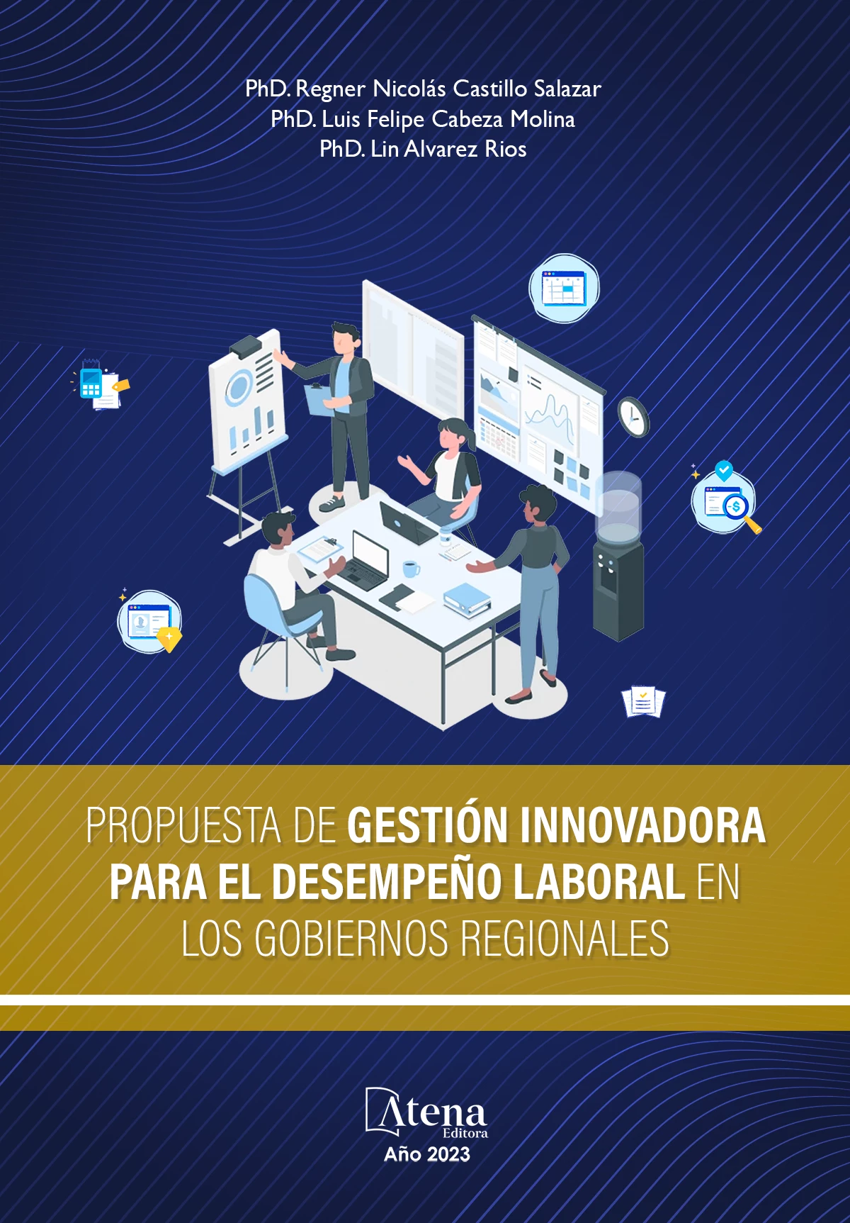 capa do ebook Propuesta de gestión innovador para el desempeño laboral en los gobiernos regionales