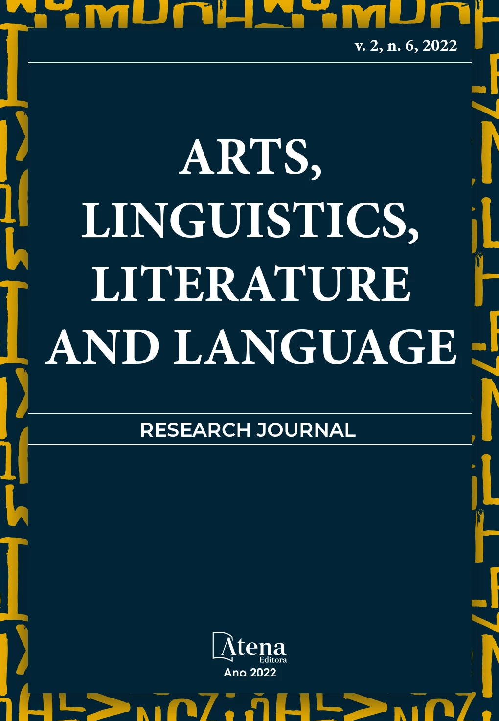 capa do ebook Arts, Linguistics, Literature and Language Research Journal v.2/n.6 (ISSN 2764-1929)