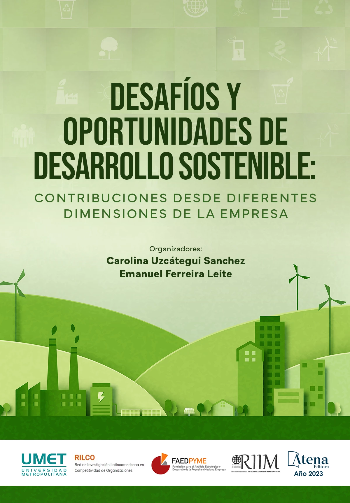 capa do ebook Desafíos y oportunidades de desarrollo sostenible: contribuciones desde diferentes dimensiones de la empresa