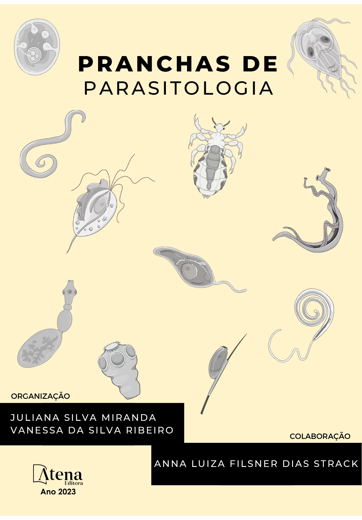 capa do ebook Pranchas de parasitologia