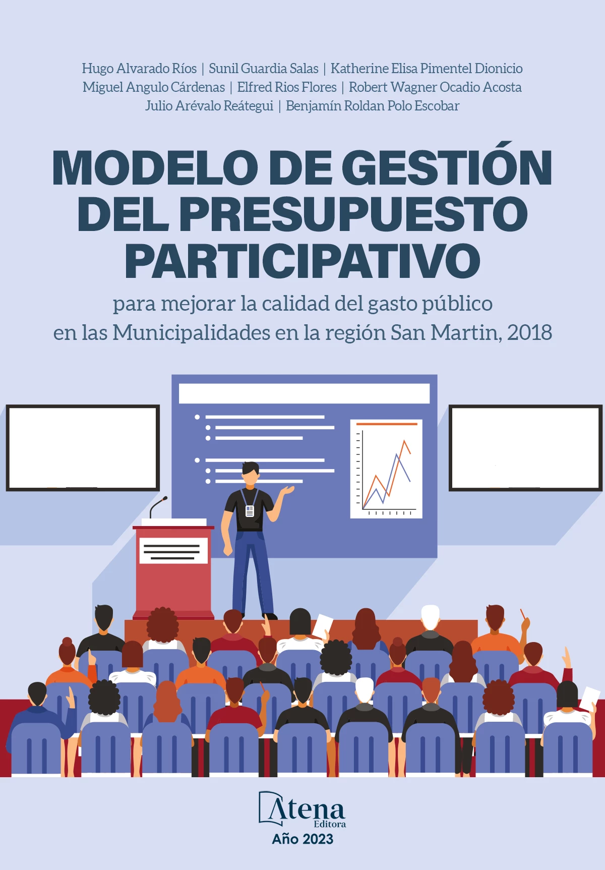 capa do ebook Modelo de gestión del presupuesto participativo para mejorar la calidad del gasto público en las Municipalidades en la región San Martin, 2018