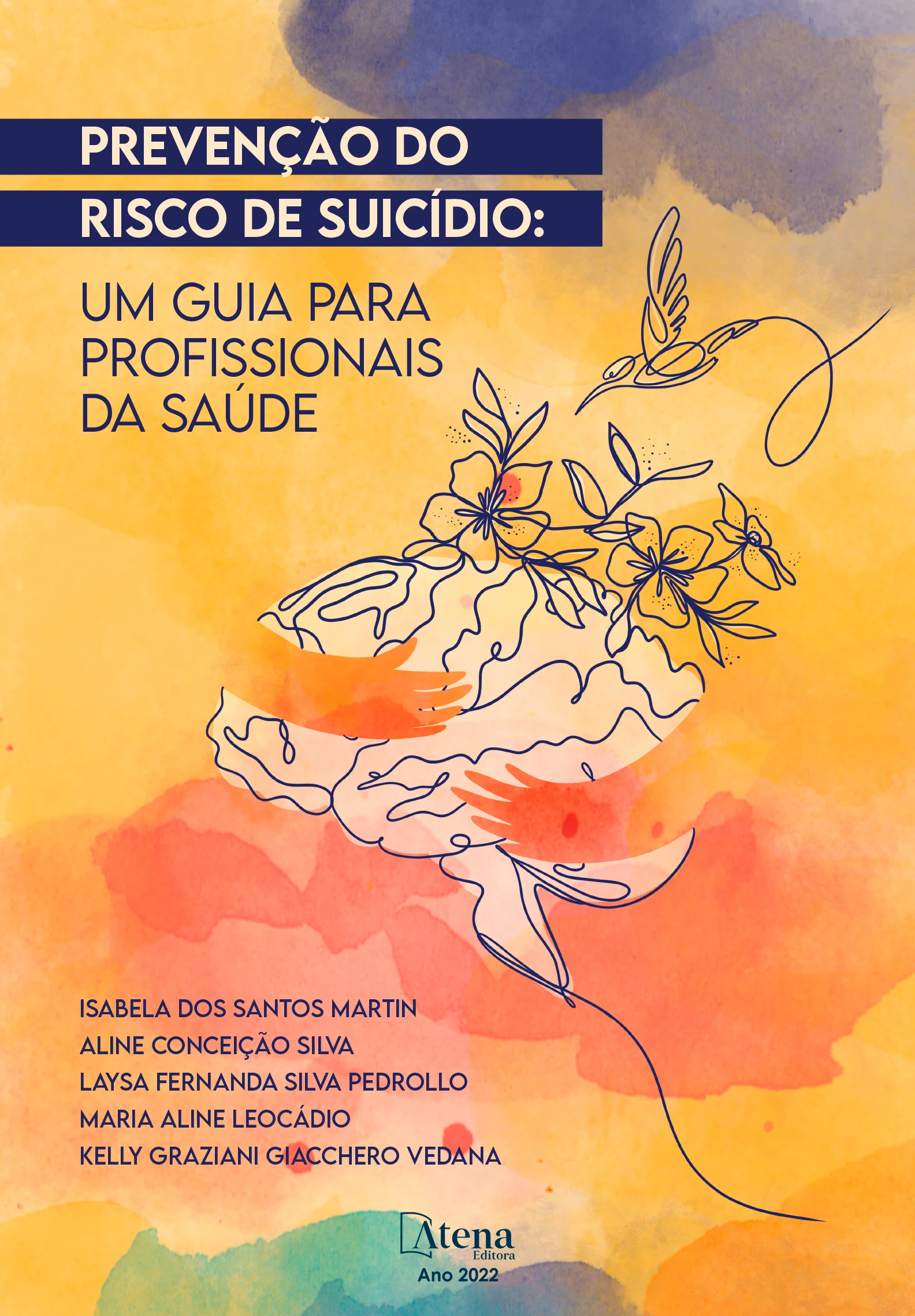 capa do ebook Prevenção do risco de suicídio: Guia para profissionais da saúde