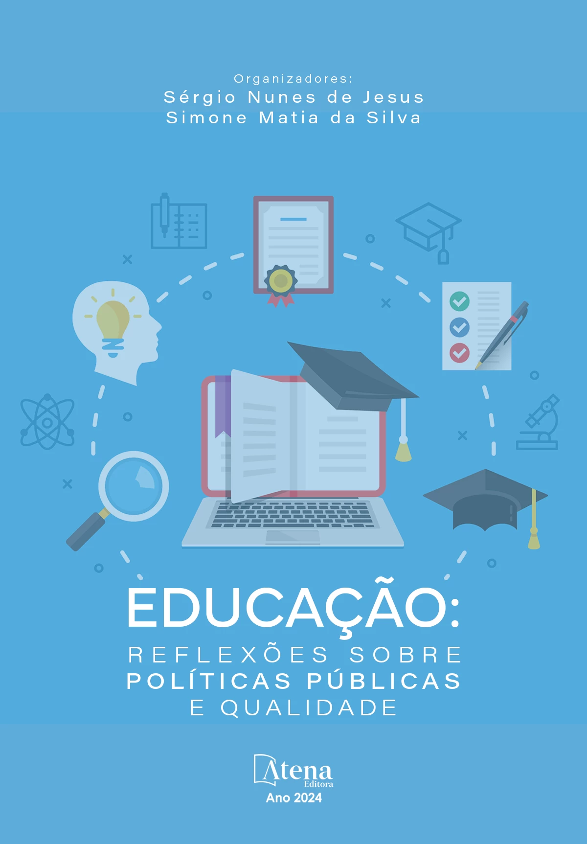 capa do ebook Educação: reflexões sobre políticas públicas e qualidade
