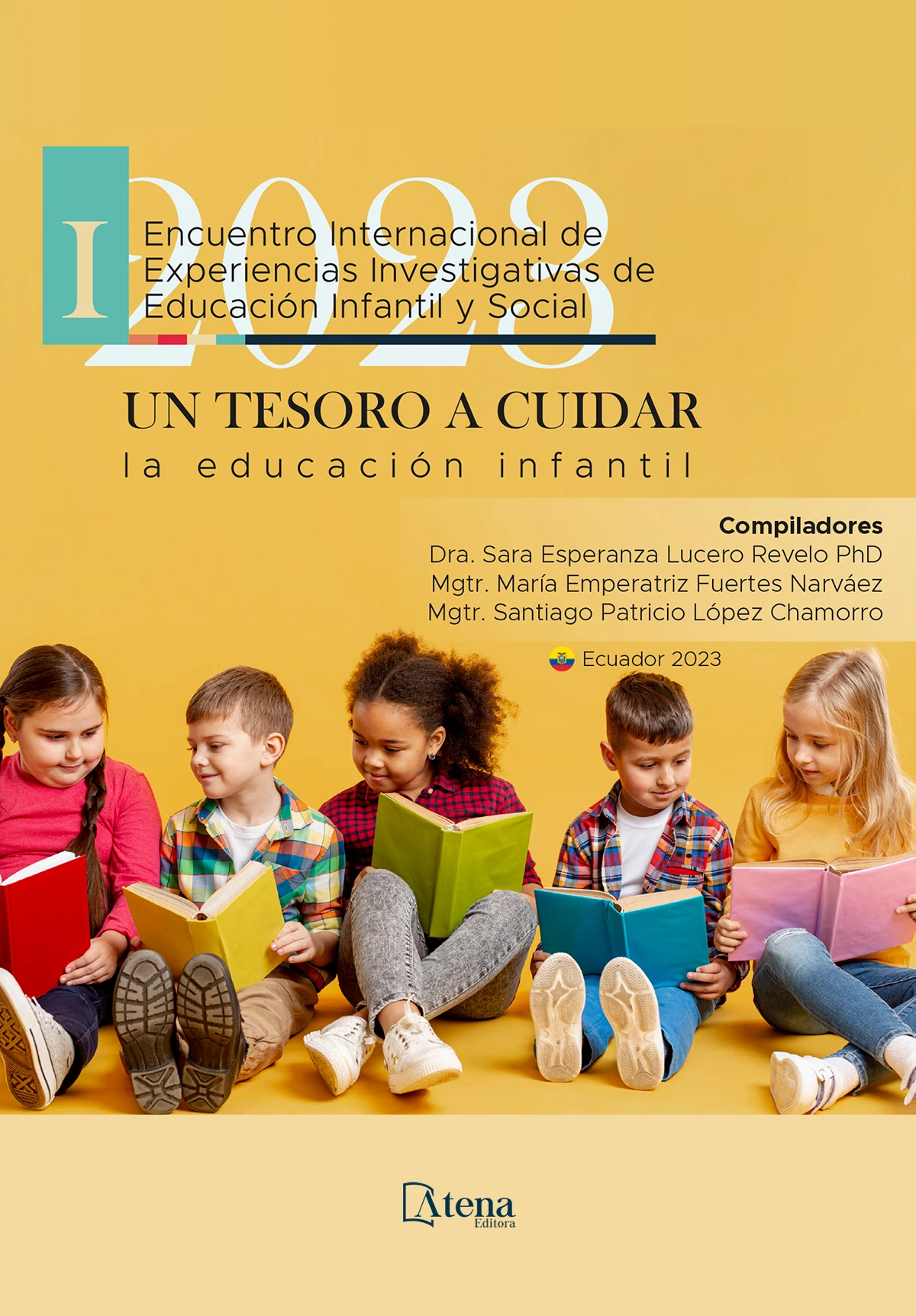 capa do ebook I Encuentro Internacional de Experiencias Investigativas de Educación Infantil y Social - Un tesoro a cuidar la educación infantil