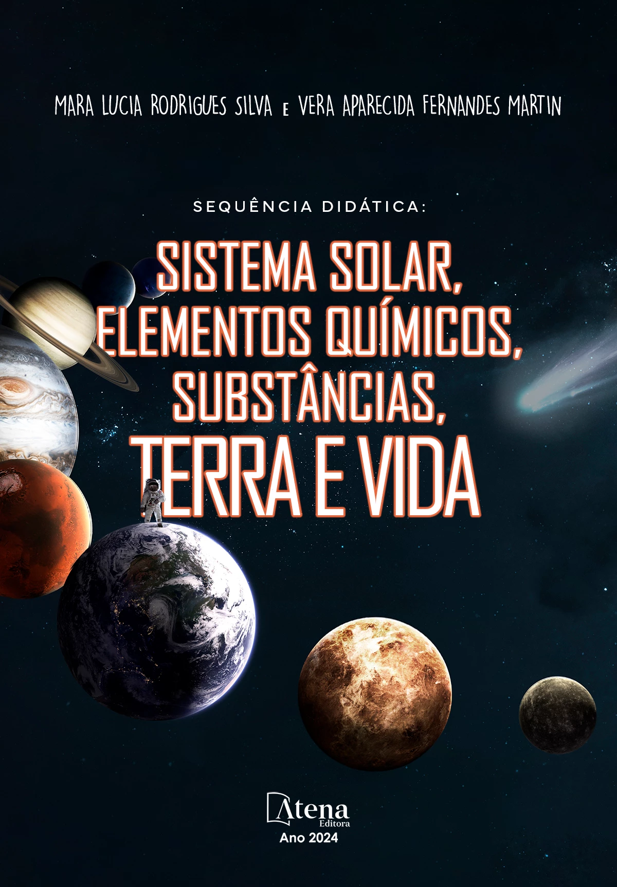capa do ebook Sequência didática: Sistema solar, elementos químicos, substâncias, Terra e vida: sequência didática