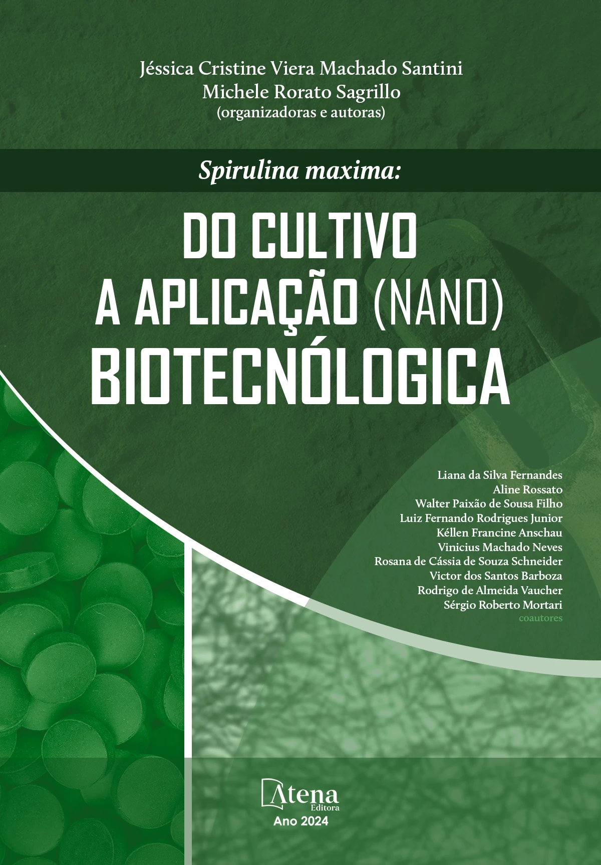 capa do ebook Spirulina maxima: do cultivo a aplicação (nano) biotecnólogica