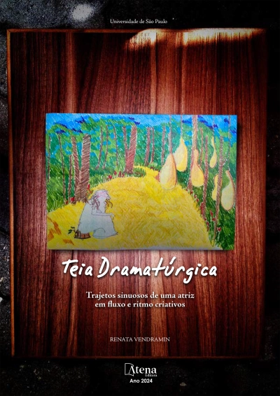 Teia dramatúrgica: trajetos sinuosos de uma atriz em fluxo e ritmo criativos