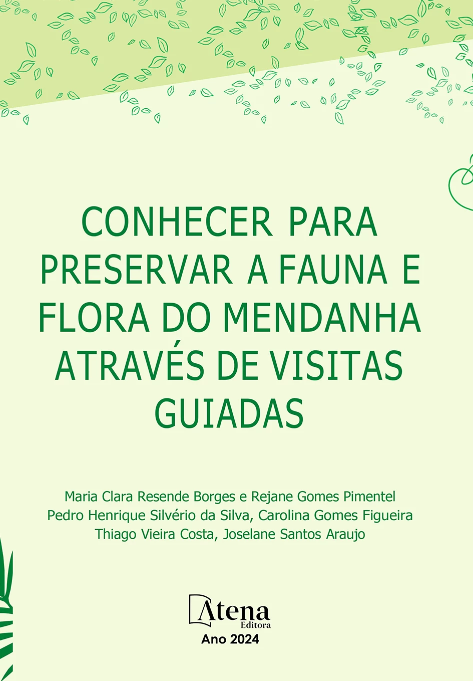 capa do ebook Conhecer para preservar a flora e fauna do Mendanha através das visitas guiadas