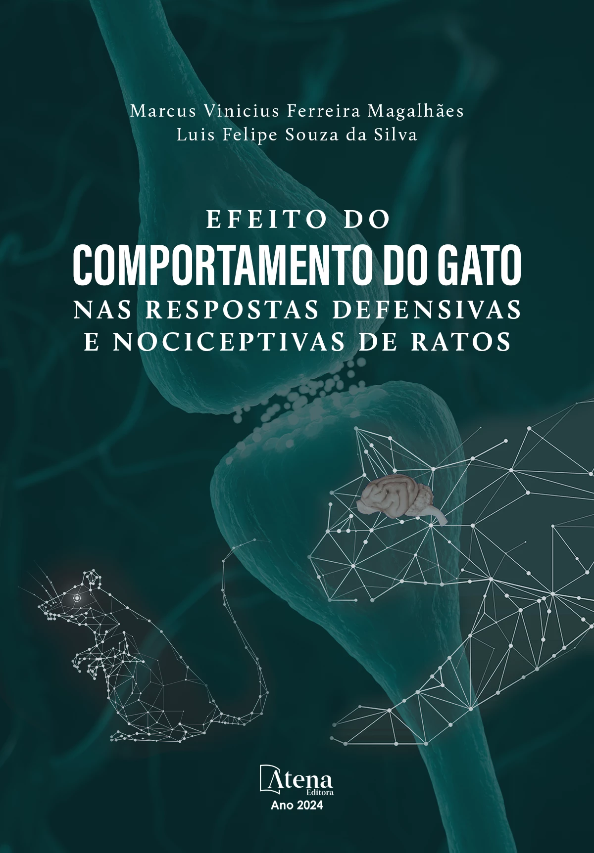 capa do ebook Efeito do comportamento do gato nas respostas defensivas e nociceptivas de ratos
