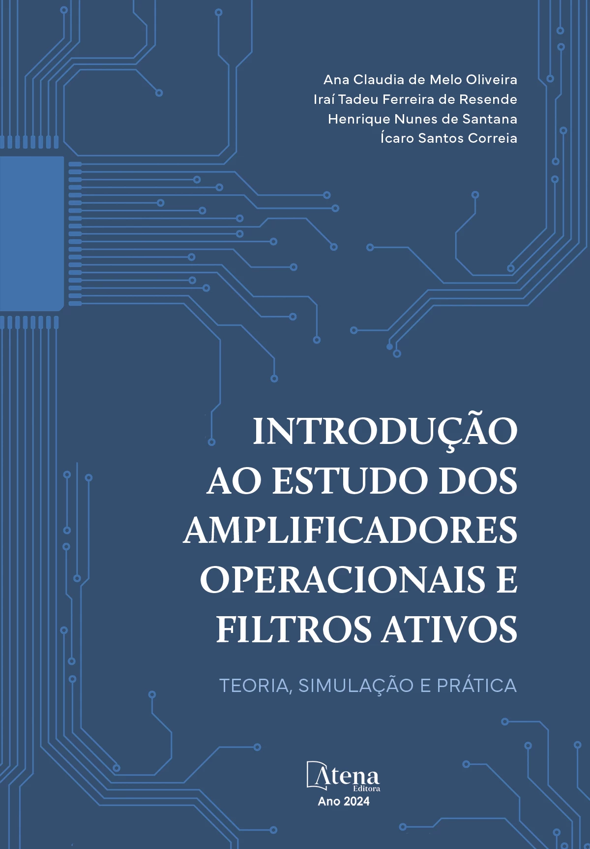 capa do ebook Introdução ao estudo dos amplificadores operacionais e filtros ativos. Teoria, simulação e prática