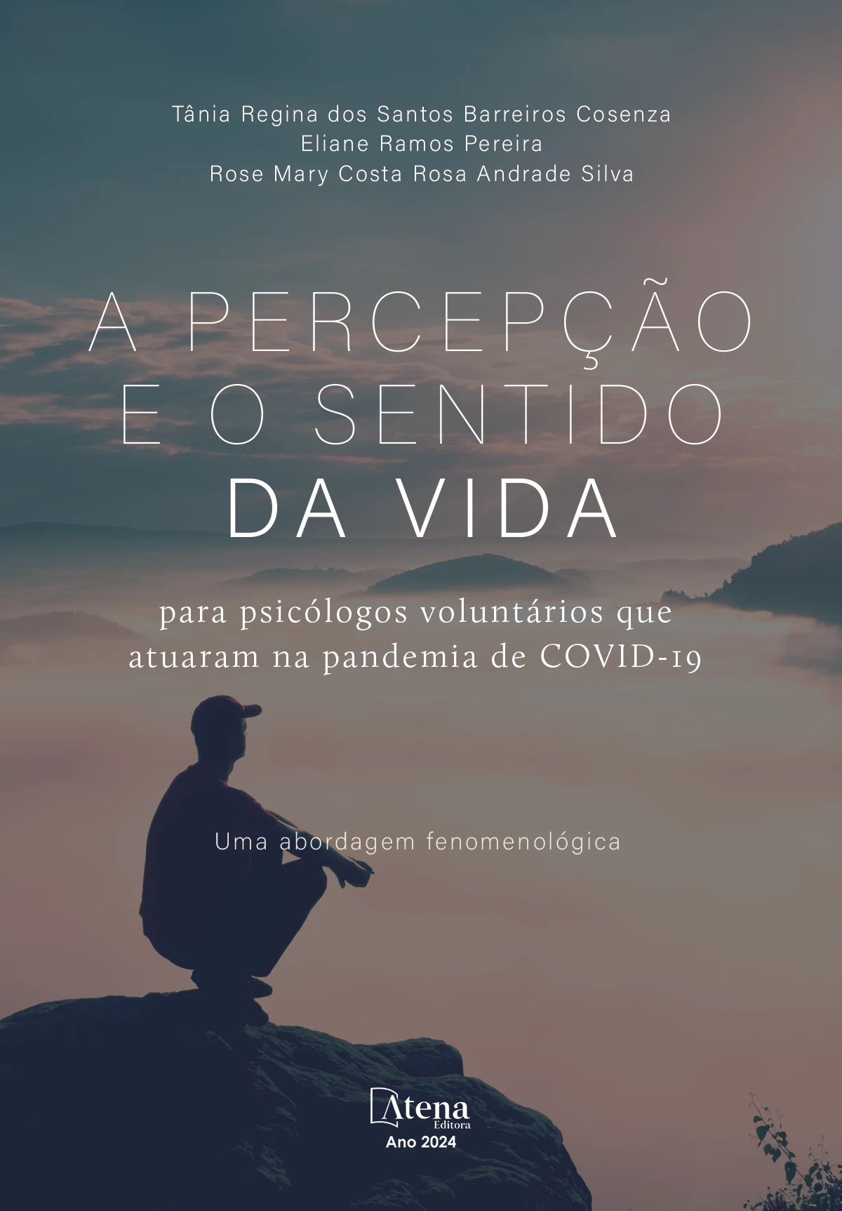 capa do ebook A percepção e o sentido da vida para psicólogos voluntários que atuaram na pandemia de Covid-19 - Uma abordagem fenomenológica