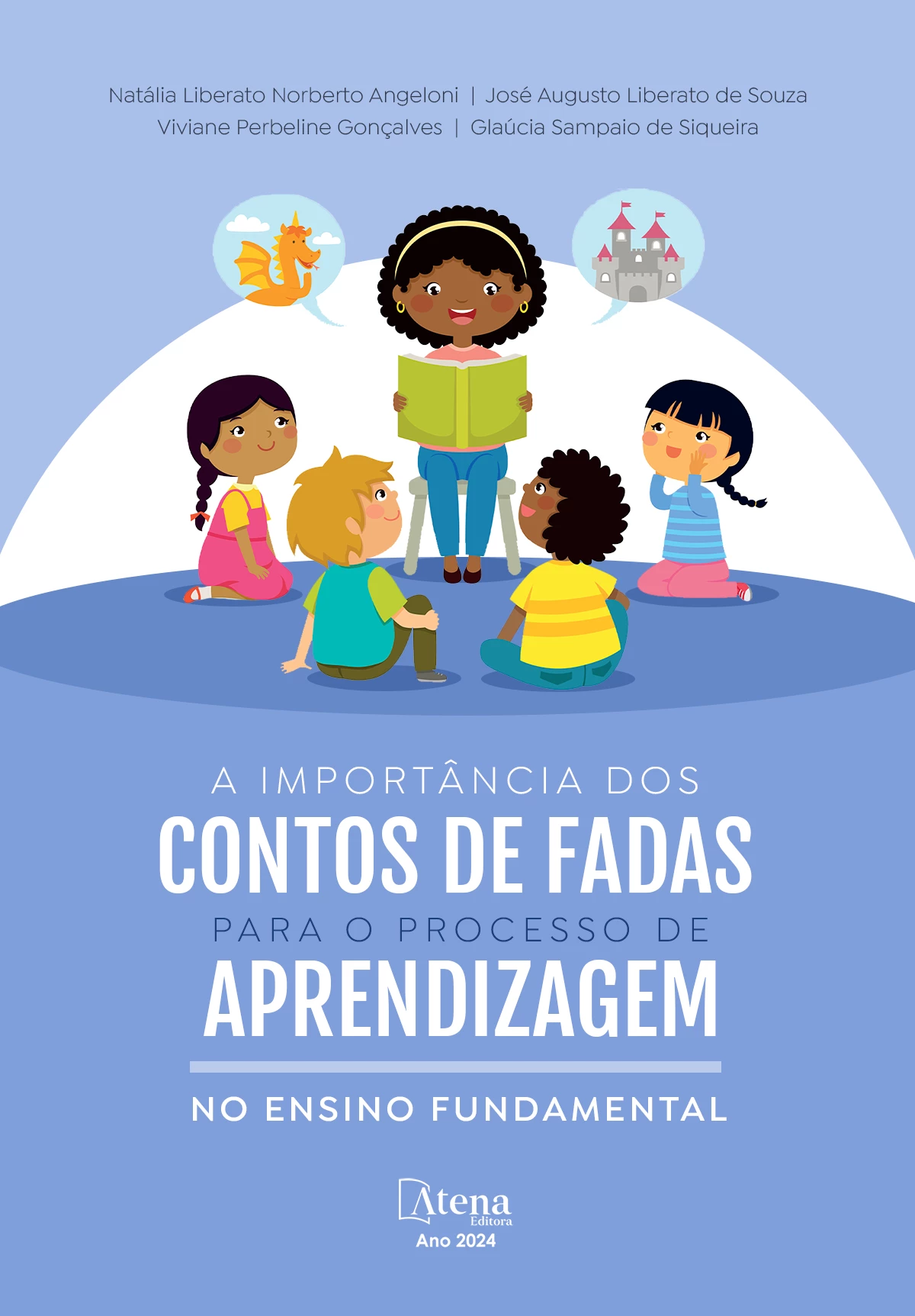 capa do ebook A importância dos contos de fadas para o processo de aprendizagem no ensino fundamental