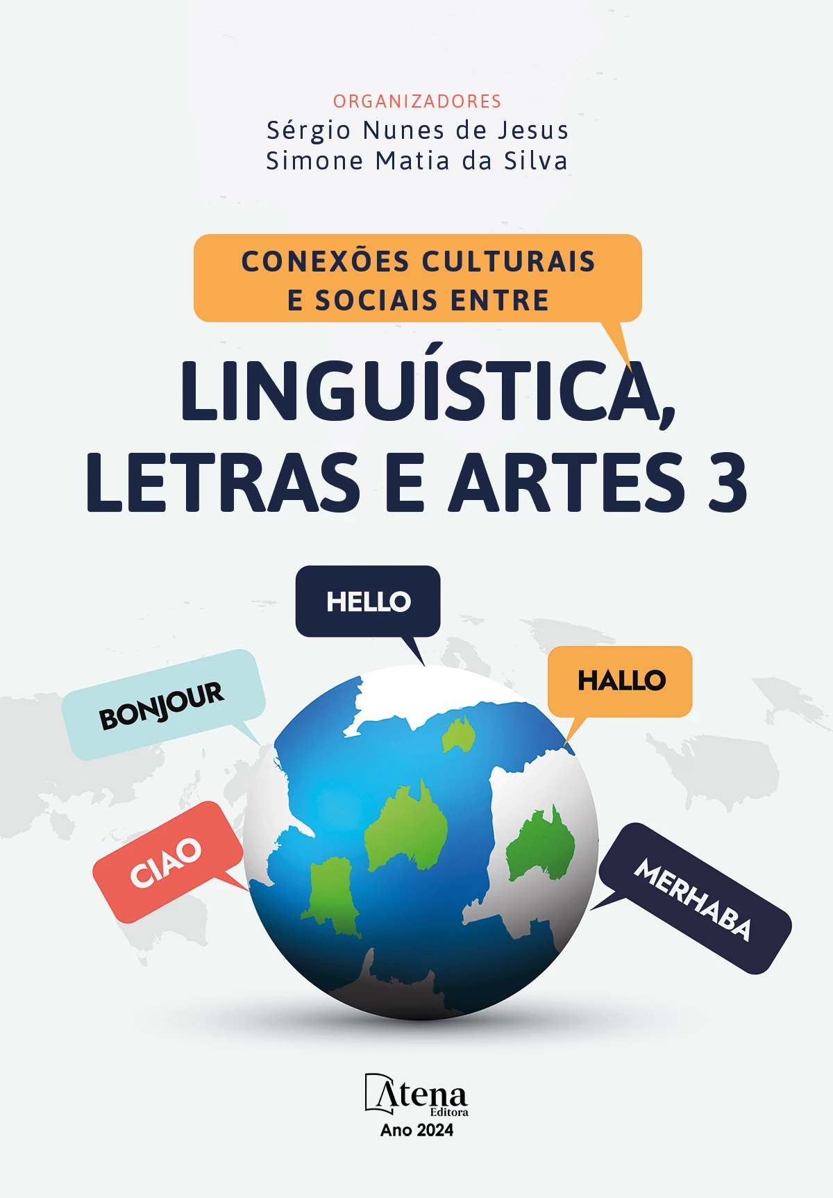 capa do ebook Conexões culturais e sociais entre linguística, letras e artes 3