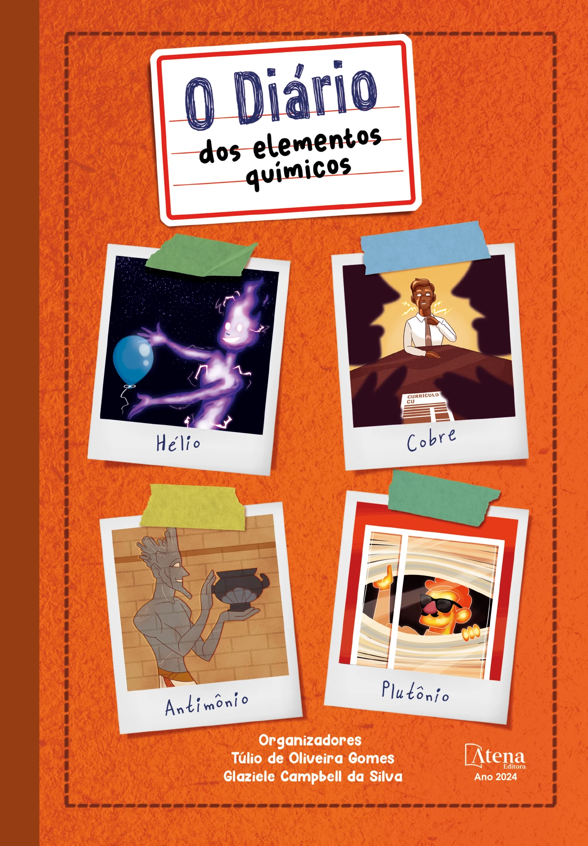 capa do ebook O diário dos elementos químicos