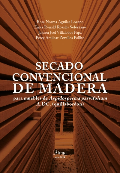 Secado convencional de madera para muebles de Aspidosperma parvifolium A.DC. (quillabordon)