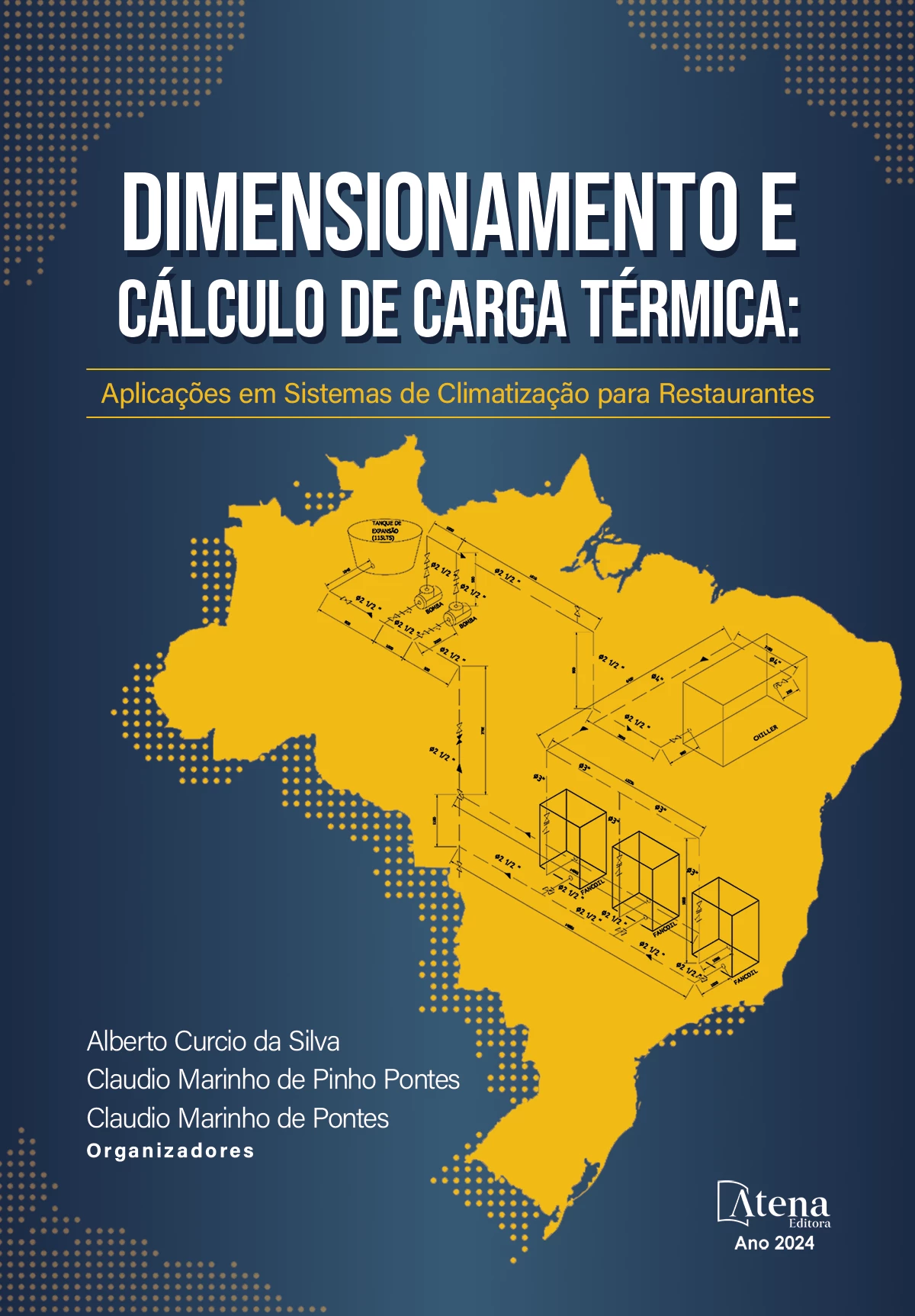 capa do ebook Dimensionamento e cálculo de carga térmica: aplicações em sistemas de climatização para restaurantes