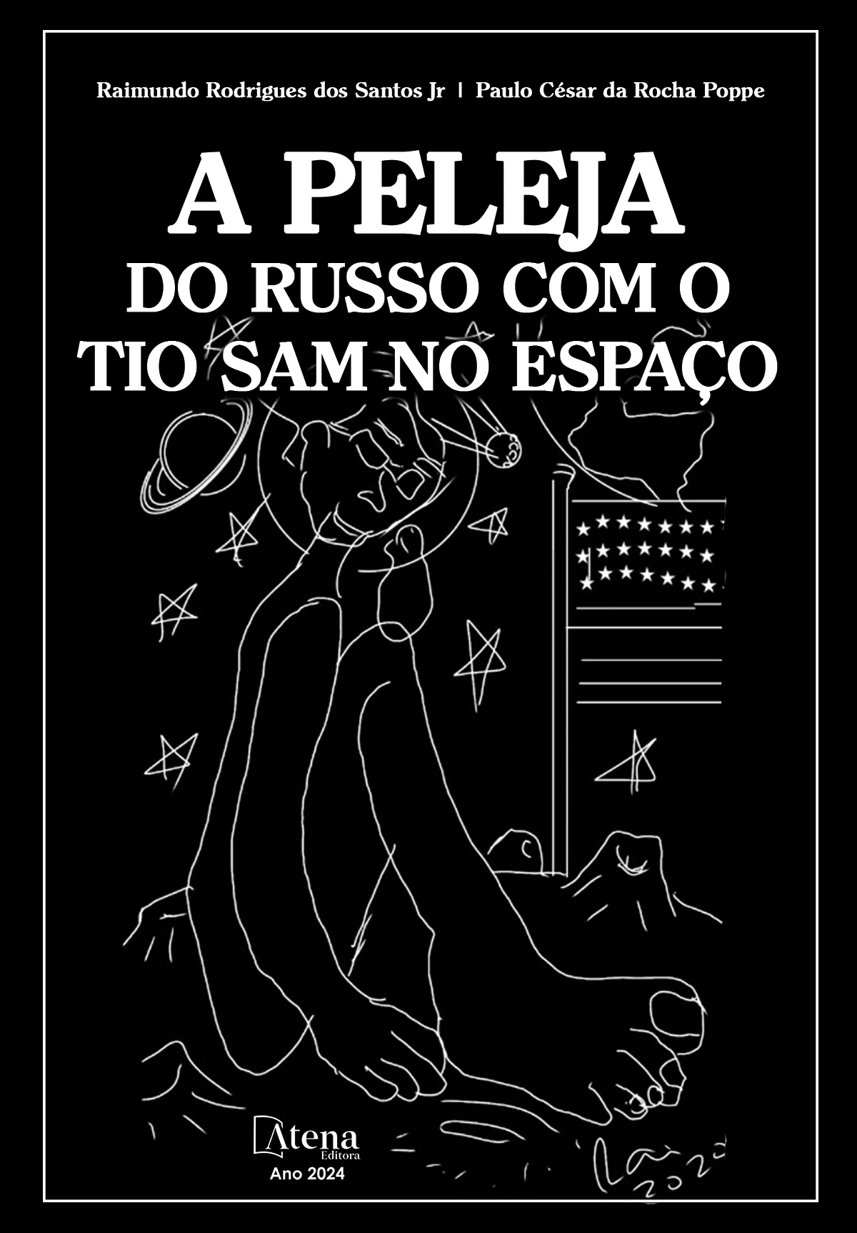 capa do ebook A peleja do russo com o Tio Sam no espaço