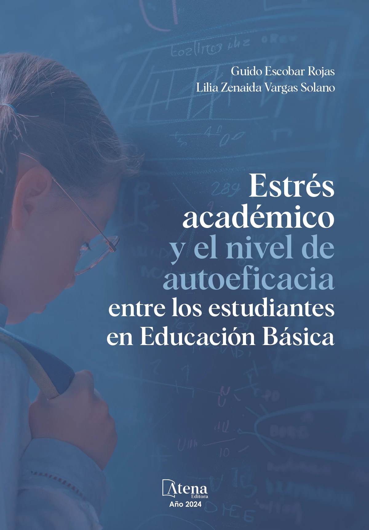 capa do ebook Estrés académico y el nivel de autoeficacia entre los estudiantes en educación básica