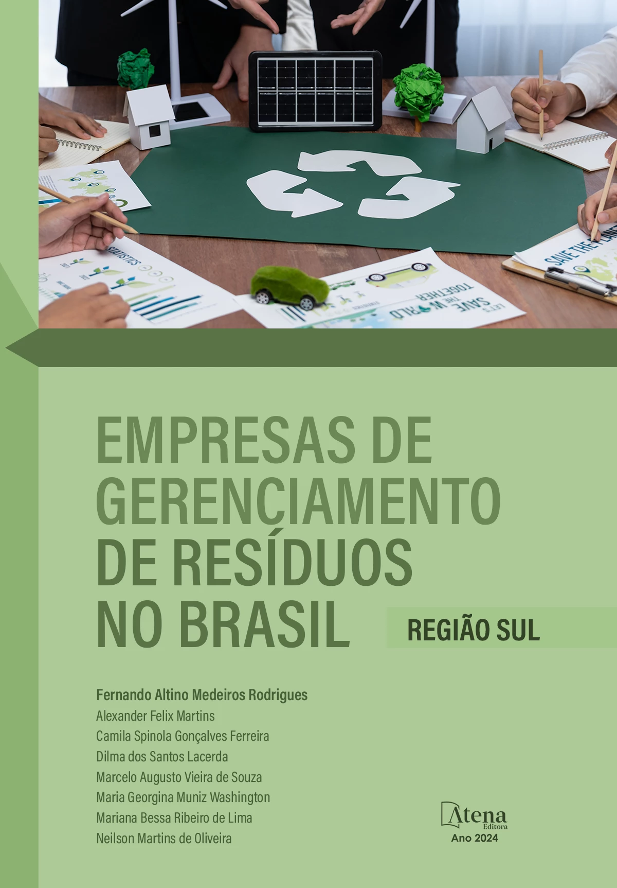 capa do ebook Empresas de gerenciamento de resíduos no Brasil Região Sul