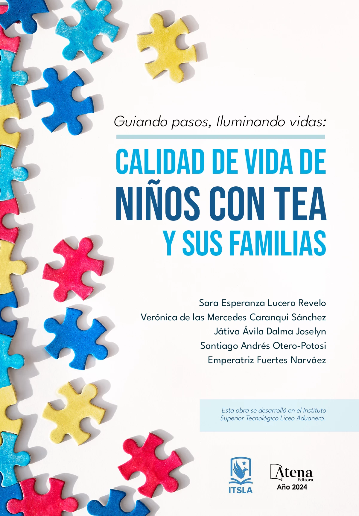 capa do ebook Guiando pasos, iluminando vidas: calidad de vida de niños con TEA y sus familias