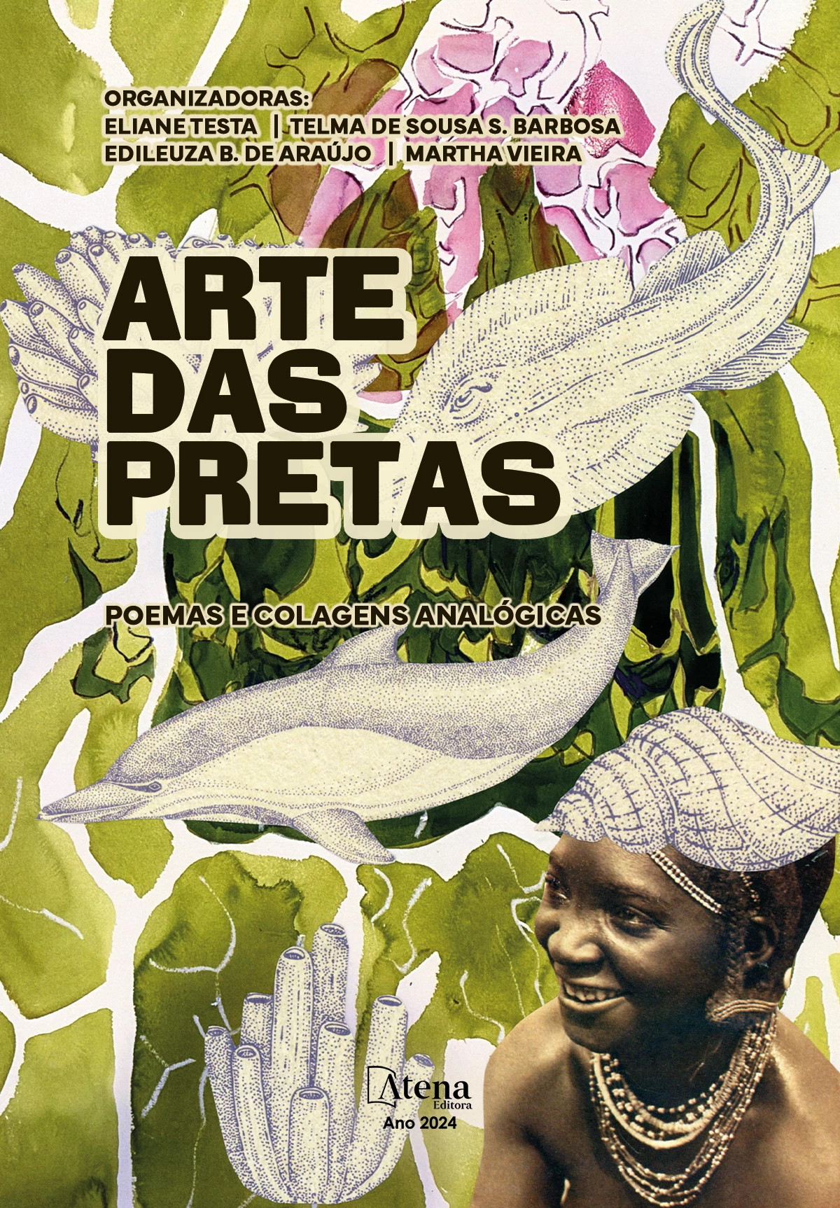 capa do ebook Arte das pretas - poemas e colagens analógicas