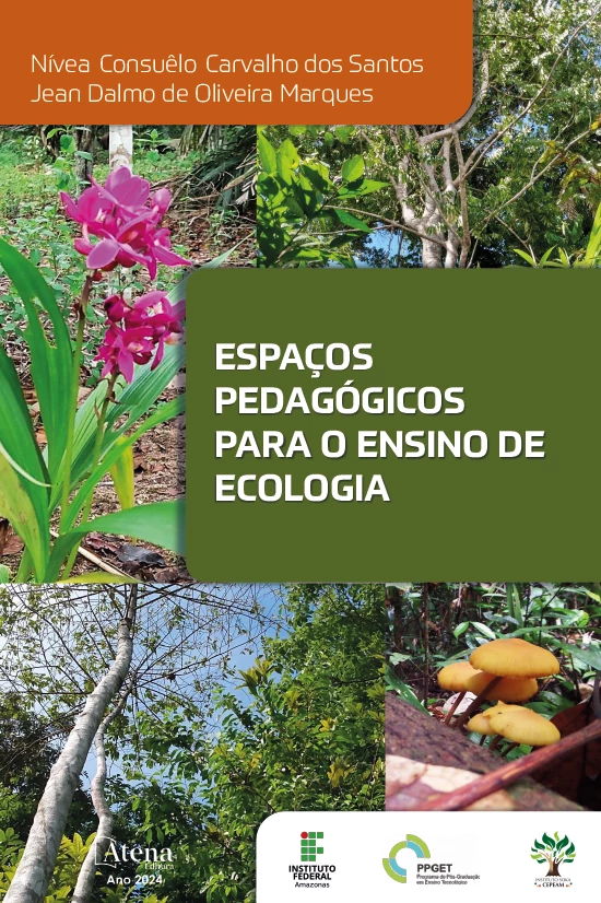 capa do ebook Espaços pedagógicos para o ensino de ecologia