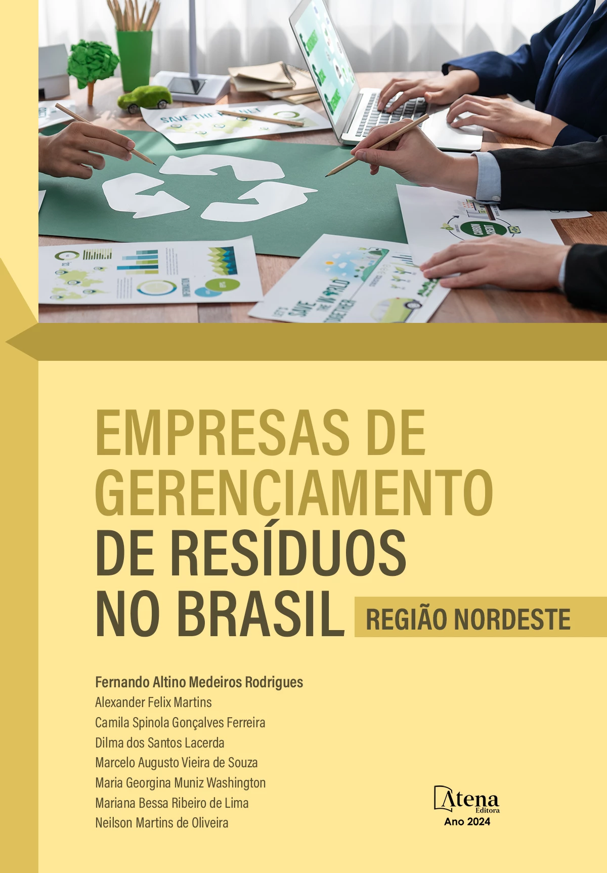 capa do ebook Empresas de gerenciamento de resíduos no Brasil - Região Nordeste