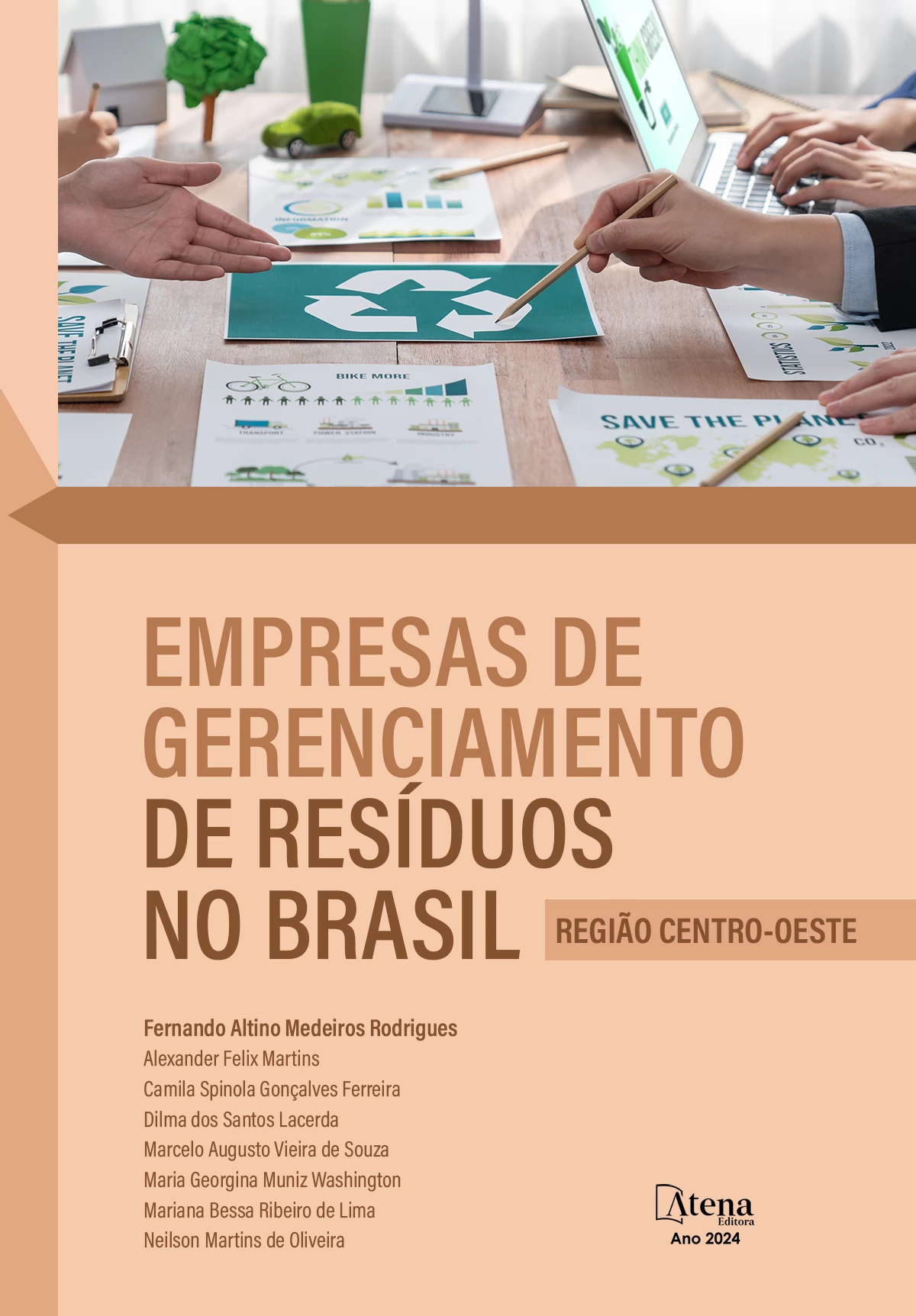 capa do ebook Empresas de gerenciamento de resíduos no Brasil - Região Centro-Oeste