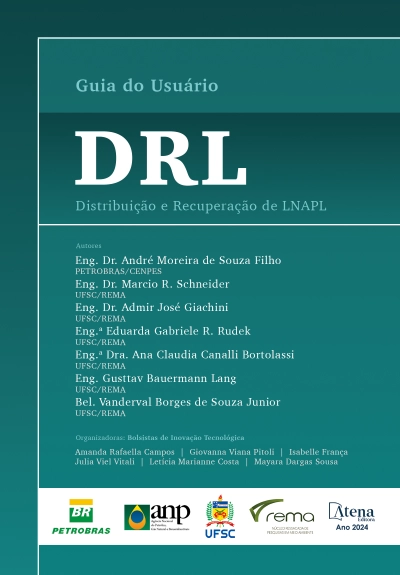 Guia do usuário DRL – Distribuição e recuperação de LNAPL