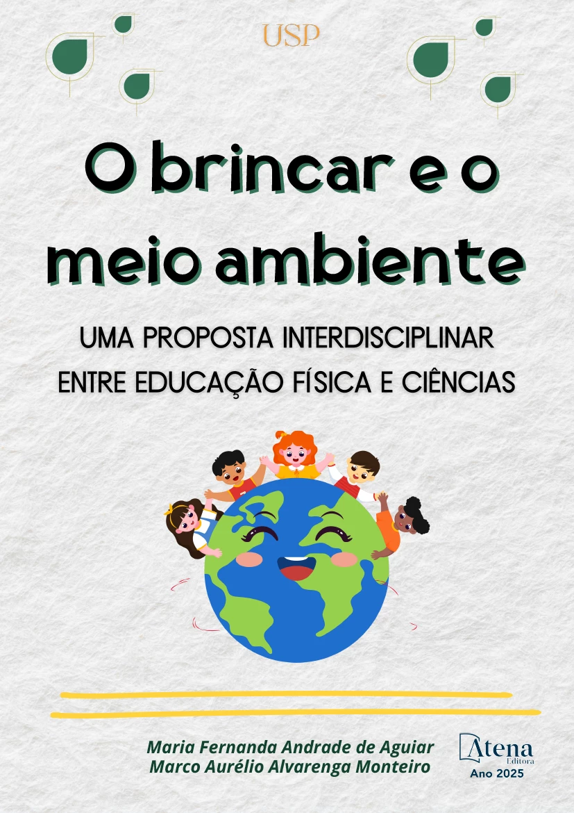 capa do ebook O brincar e o meio ambiente, uma proposta interdisciplinar entre educação física e ciências