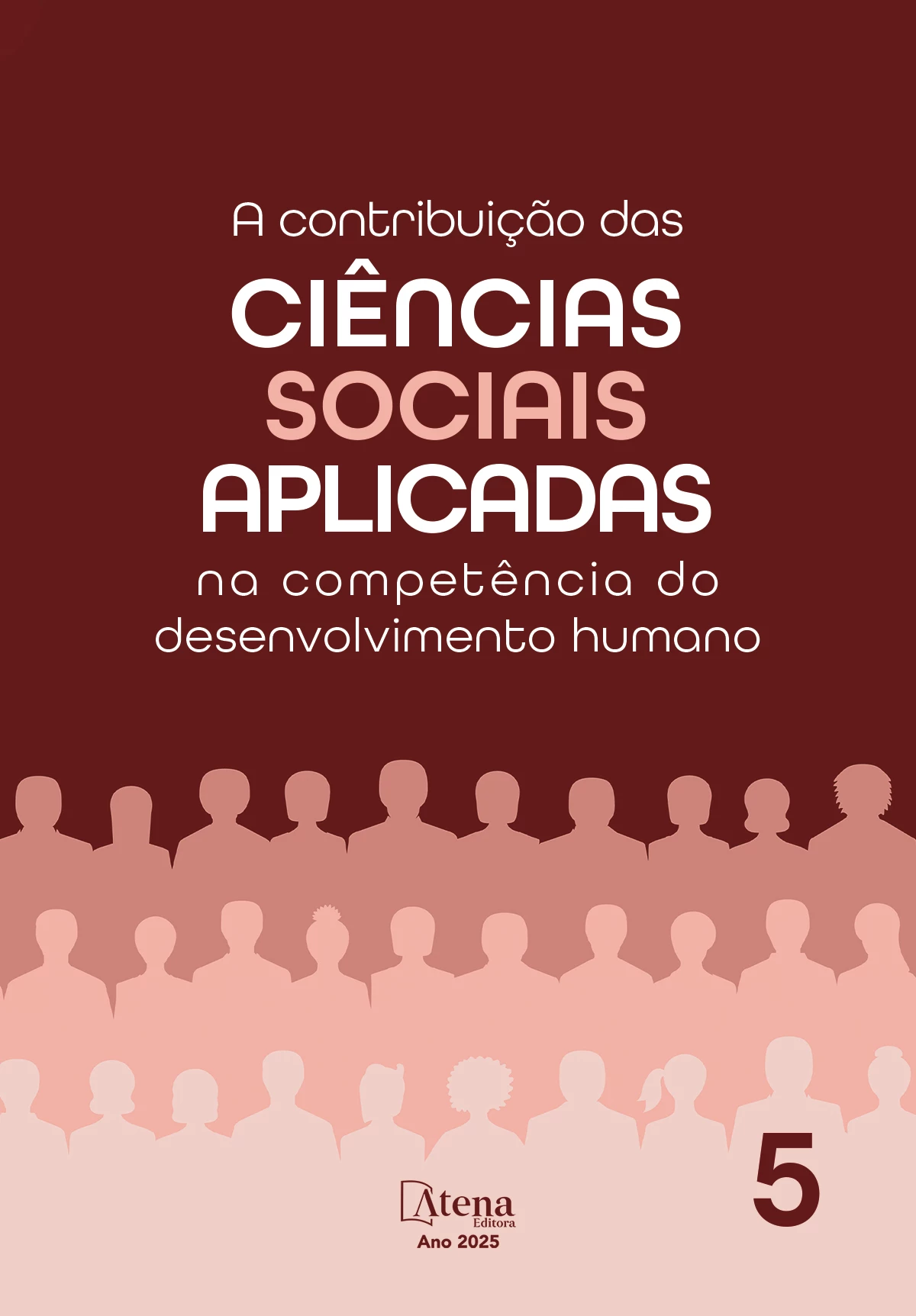 capa do ebook A contribuição das Ciências Sociais Aplicadas na competência do desenvolvimento humano 5