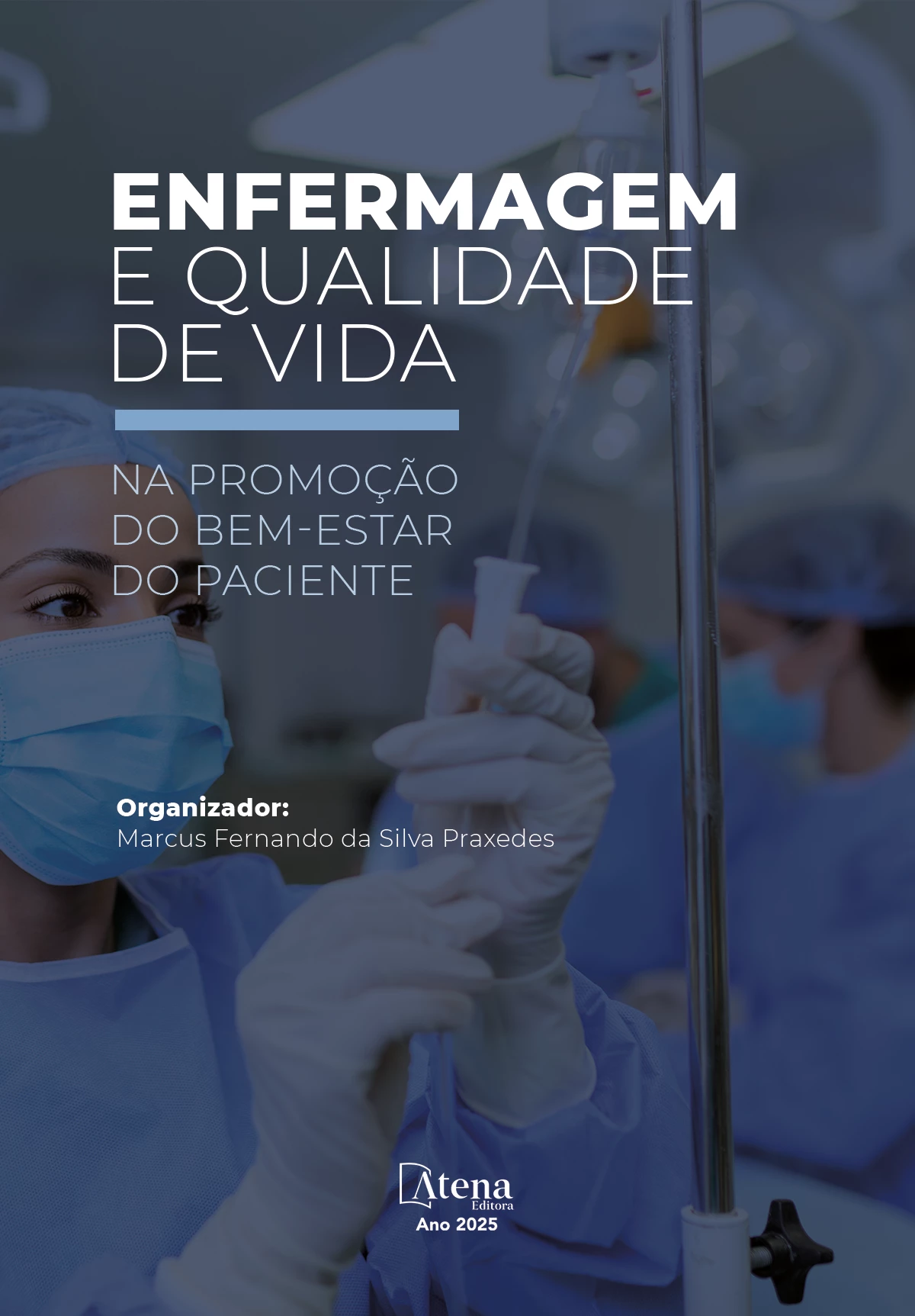 capa do ebook Enfermagem e qualidade de vida na promoção do bem-estar do paciente