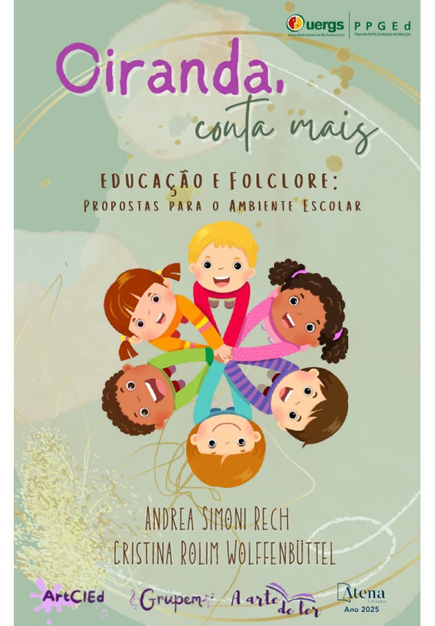 capa do ebook Ciranda, conta mais - Educação e folclore: propostas para o ambiente escolar